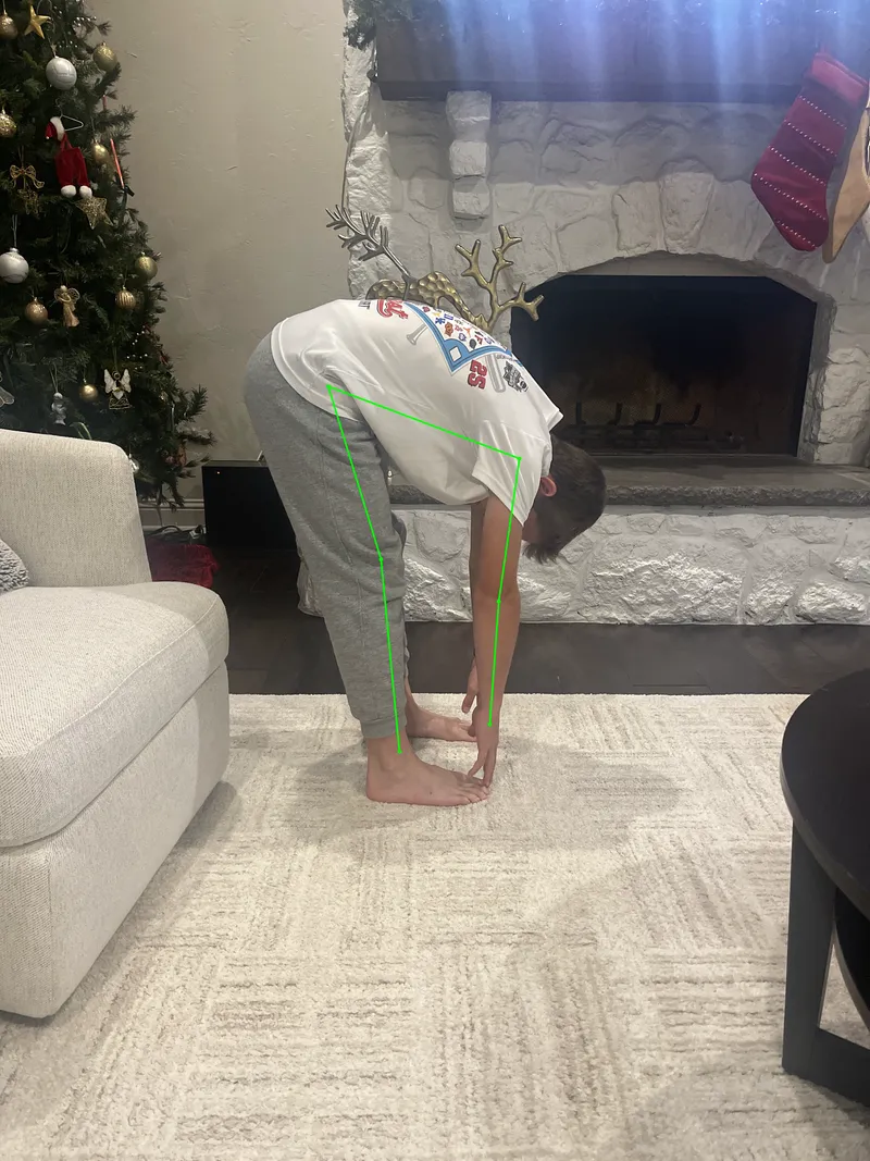 Robot-drawn right hinge